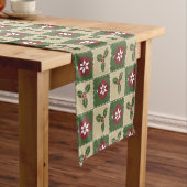 Kerstkanteltafel Korte Tafelloper (Voorbeeld)