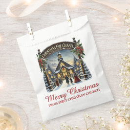 Kerstkapel Prettig Kerstfeest Bedankzakje