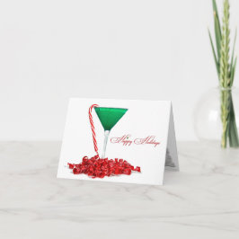 kerstkar feestdagen kaart