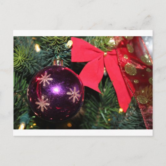 kerstkar feestdagenkaart (Voorkant)