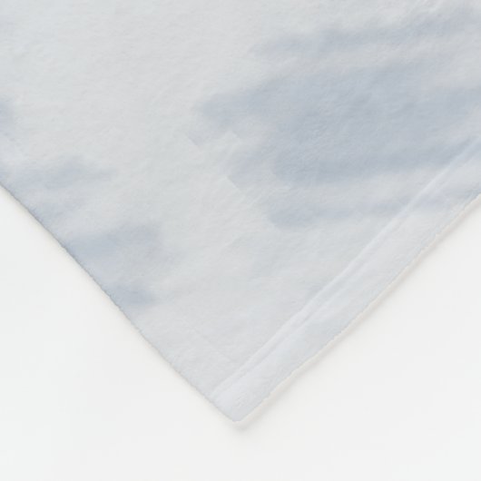 kerstkar fleece deken (Hoek)