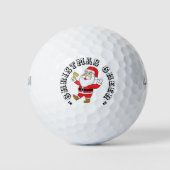 kerstkar golfballen (Voorkant)
