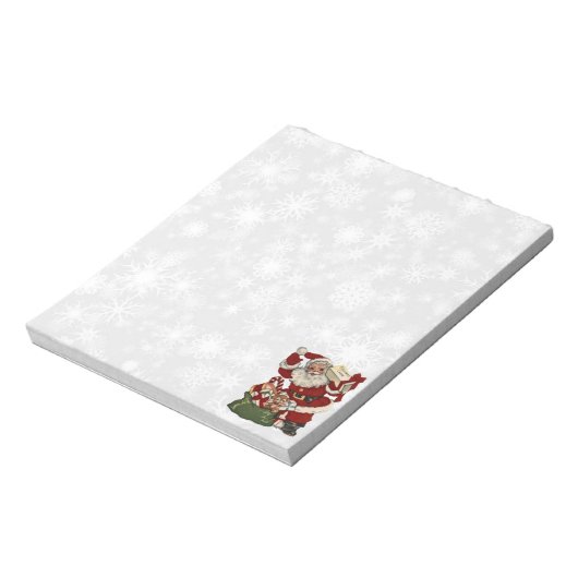 kerstkar notitieblok (Linkerzijde)