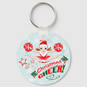 kerstkar sleutelhanger (Voorkant)
