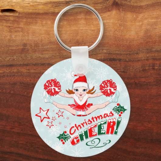 kerstkar sleutelhanger (Voorkant)