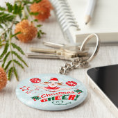 kerstkar sleutelhanger (Zijkant)