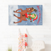 kerstkar spandoek (Insitu)