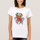 kerstkar t-shirt (Voorkant)