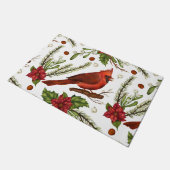 kerstkardinaal deurmat (Schuin)