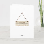 kerstkardinaal feestdagen kaart (Achterkant)