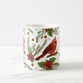 kerstkardinaal koffiemok (Center)