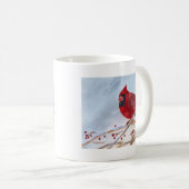 kerstkardinaal koffiemok (Voorkant rechts)