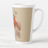 kerstkardinaal latte mok (Rechts)