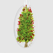 kerstkardinaal Lovitude Ornament (voorkant)