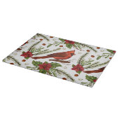 kerstkardinaal snijplank (Hoek)