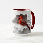 kerstkardinale Mok (Voorkant rechts)