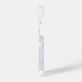 Kerstkardinalen Winter Frosty Trees Forest iPhone Hoesje (Linkerkant)