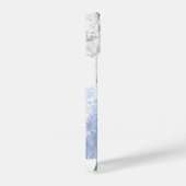 Kerstkardinalen Winter Frosty Trees Forest iPhone Hoesje (Rechterkant)