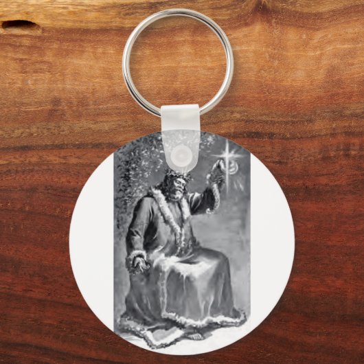 kerstkarol sleutelhanger (Voorkant)