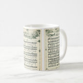 kerstkarolen koffiemok (Voorkant rechts)