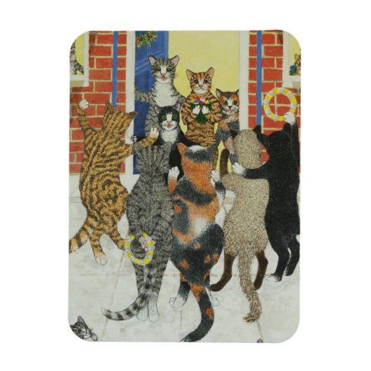 kerstkarolen magneet (Verticaal)