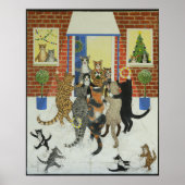 kerstkarolen poster (Voorkant)