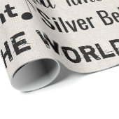 kerstkarolen Titels Cadeaupapier (Rol Hoek)