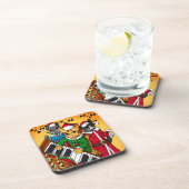 kerstkarolkatten bier onderzetter (Rechterzijde)