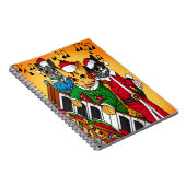 kerstkarolkatten notitieboek (Rechterzijde)