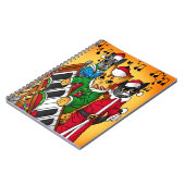 kerstkarolkatten notitieboek (Linkerzijde)