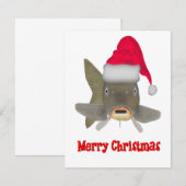 Kerstkarper Notitiekaartje (Voorkant / Achterkant)