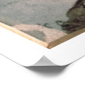 Kerstkarteling (met papier) poster (Hoek)
