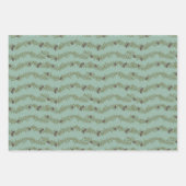 kerstkast inpakpapier vel (Voorkant 3)