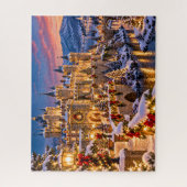 Kerstkasteel Legpuzzel (Verticaal)