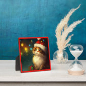 Kerstkat 3 fotoplaat (Insitu)