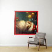 Kerstkat 3 wandkleed (In Situ (horizontaal))