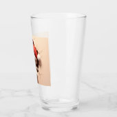 Kerstkat 3D Glas (Links)