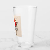 Kerstkat 3D Glas (Links)