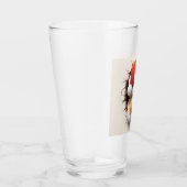 Kerstkat 3D Glas (Rechts)