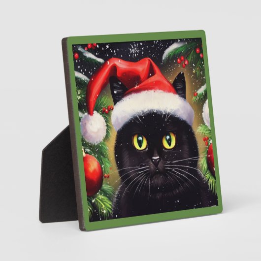 Kerstkat 6 fotoplaat (Voorkant)