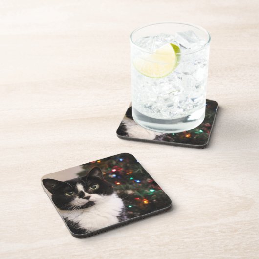 kerstkat bier onderzetter (Rechterzijde)