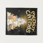 kerstkat-boombasis wandkleed (Voorkant (horizontaal))