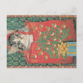 kerstkat-briefkaart briefkaart (Voorkant)