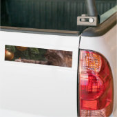 kerstkat bumpersticker (Op Truck)