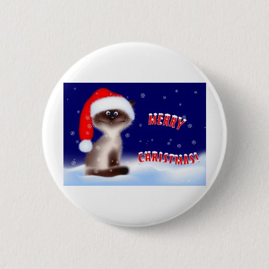 kerstKat Button (Voorkant)