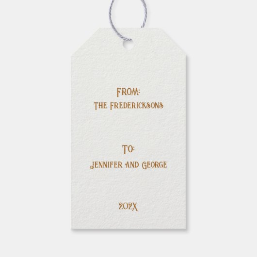 Kerstkat  cadeau Labels Cadeaulabel (Achterkant)