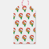 kerstkat cadeaulabel (Achterkant)