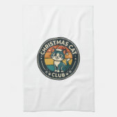 Kerstkat Cute Kitty Design - Kerstkat Cl Theedoek (Verticaal)