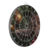 kerstkat dartbord (Voorkant Links)