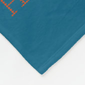 Kerstkat  fleece deken (Hoek)